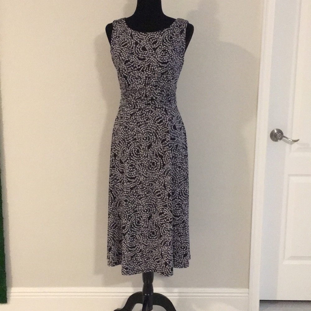 DB Brand Black and White Floral Dress